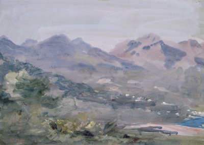 Above Menton by Hercules Brabazon Brabazon